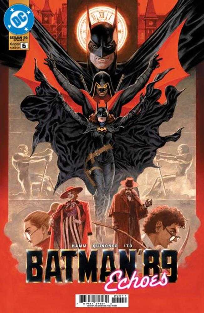 Batman 89 Echoes #6 (Of 6) Cover A Joe Quinones & Paolo Rivera Previously Foc'D On 4-21-25
