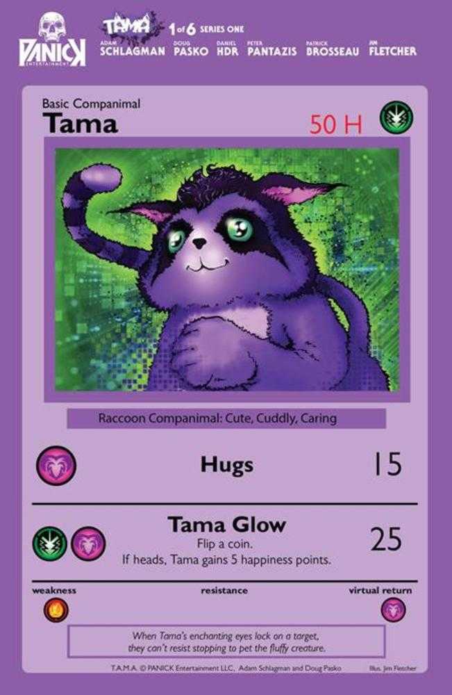 Tama #1 (Of 6) 2nd Print Cover A Jim Fletcher Cute Cuddly Caring Tama