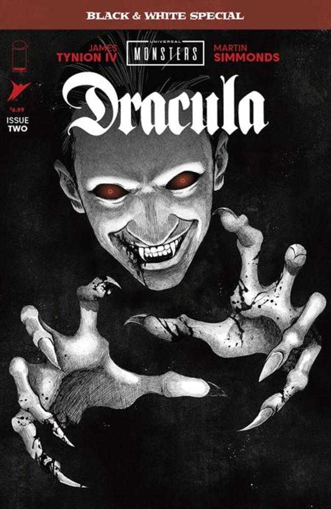 universal monsters dracula Universal Monsters Dracula Black & White Special #2 (Of 2) Cover B Anw – WeirdVerse Comics