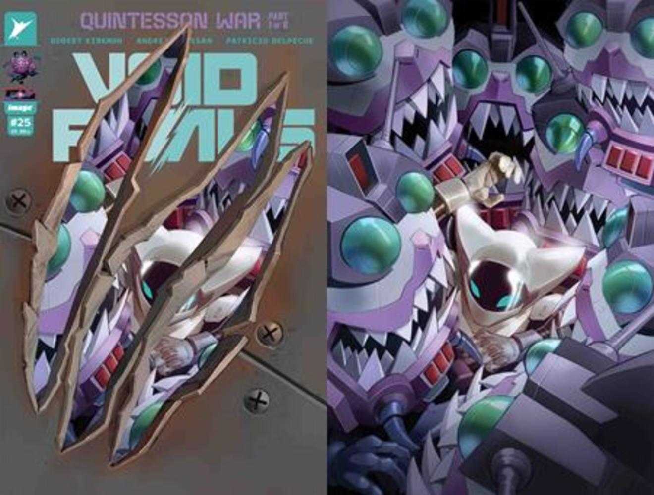 Void Rivals #25 Cover K Eric Canete Foil Die Cut Variant