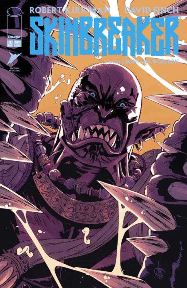 Skinbreaker #2 2 Nd Printing Cover B Andrea Milana Variant