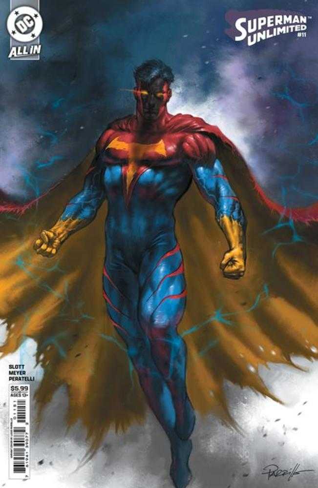 Superman Unlimited #11 Cover D Lucio Parrillo Card Stock Variant