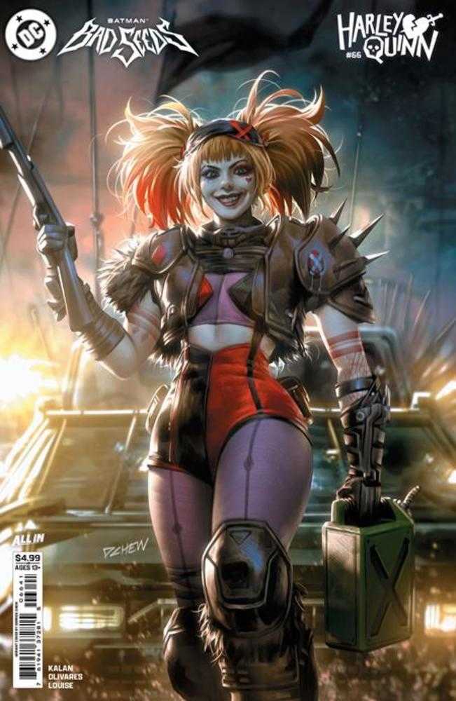 Harley Quinn #66 Cover D Derrick Chew Card Stock Variant (Batman Bad Seeds)