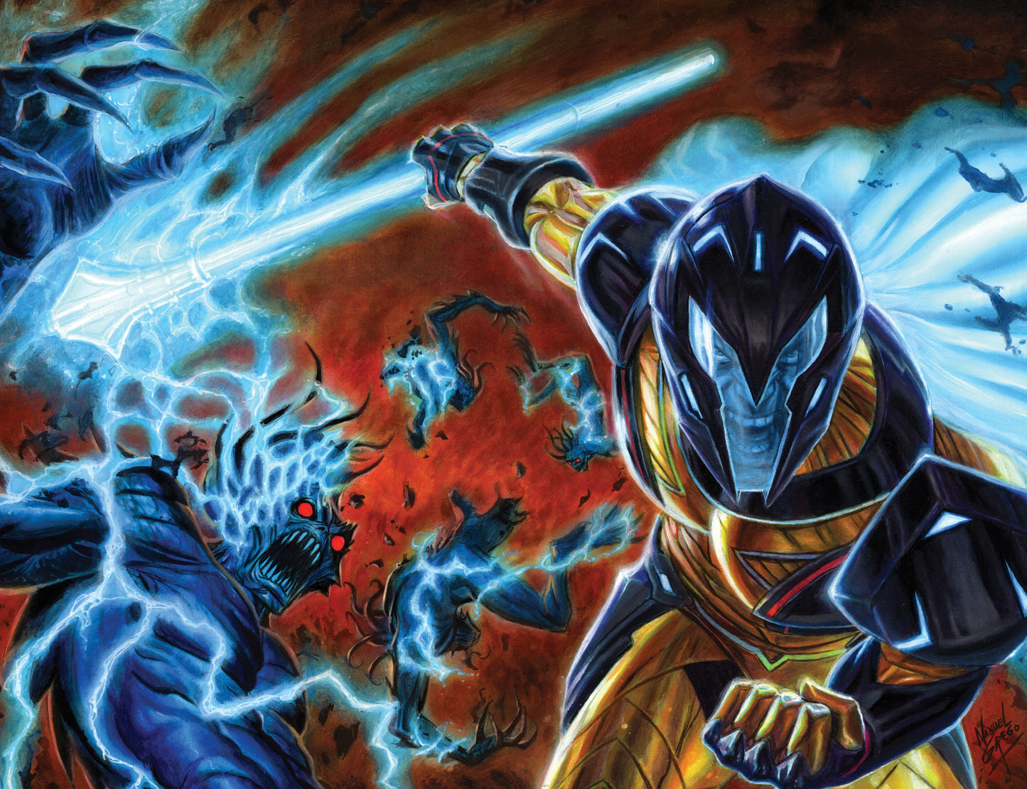 Valiant Beyond: The X O Manowar #1 Variant F (Grego Wraparound Full Art)
