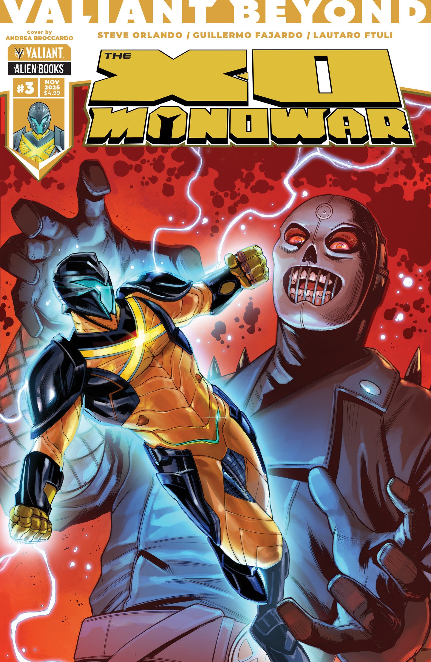 Valiant Beyond: The X O Manowar #3 Variant B (Broccardo)