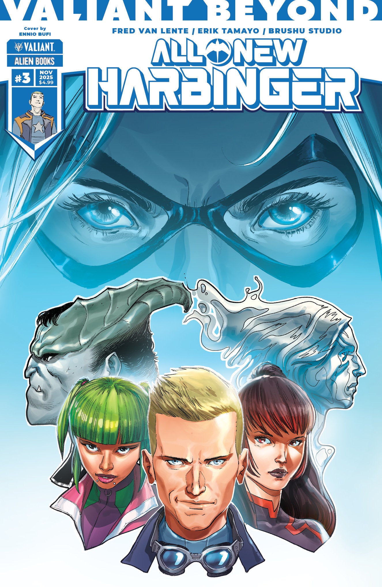 Valiant Beyond: All New Harbinger #3 Variant C (Bufi)