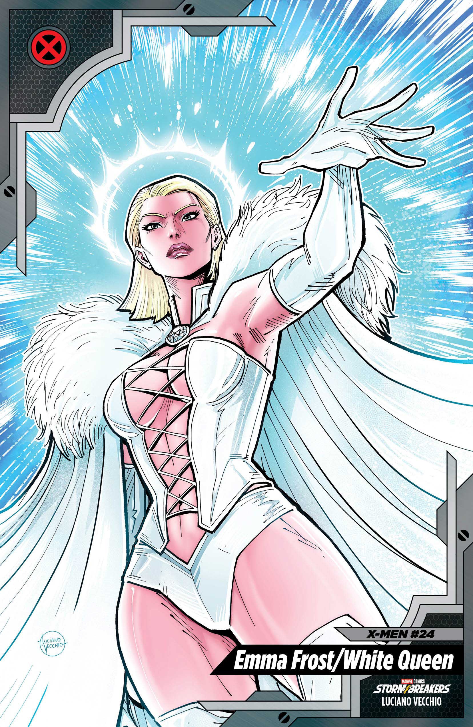 X-Men #24 Luciano Vecchio X-Men Trading Card Variant – WeirdVerse