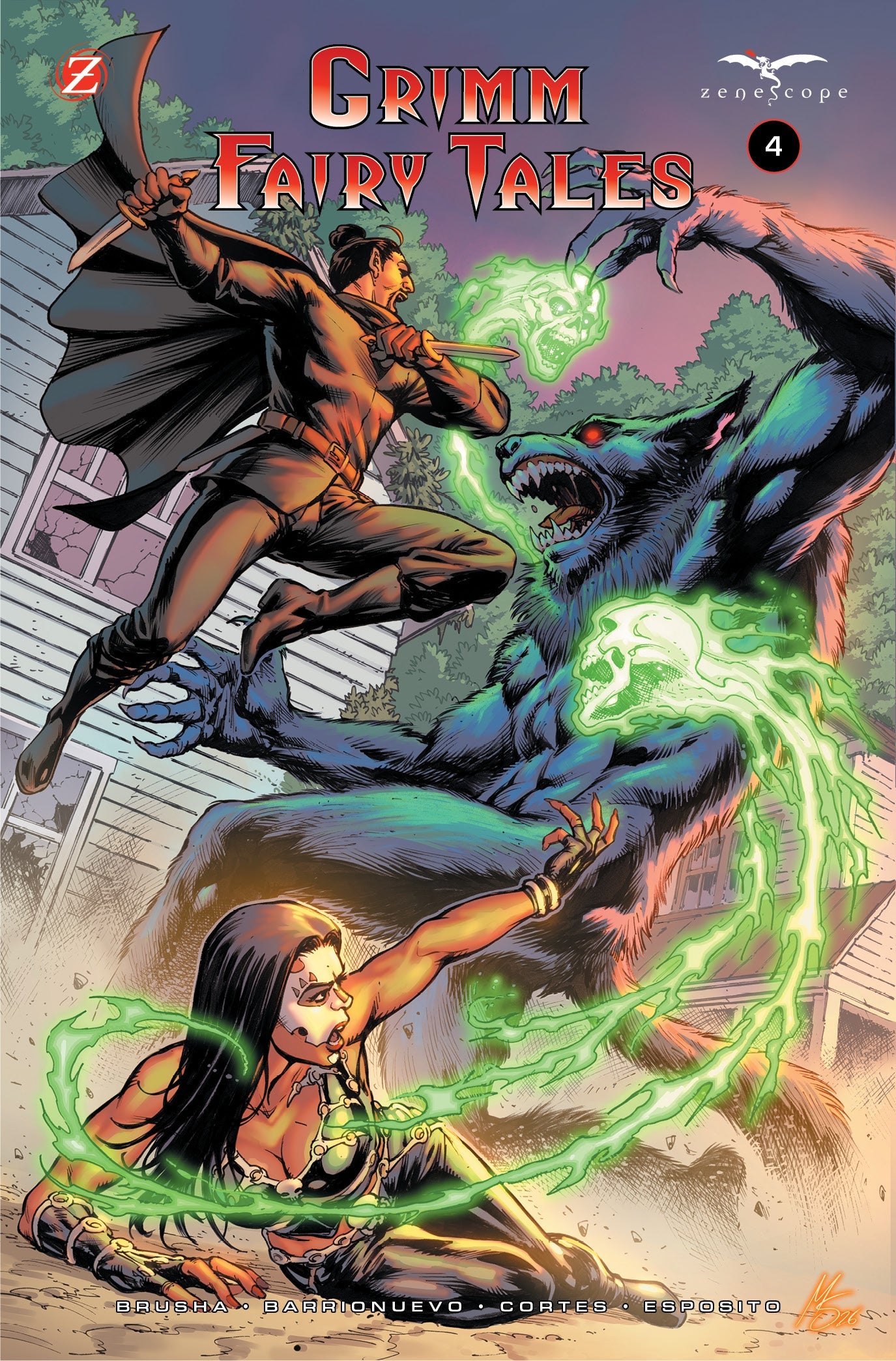 Grimm Fairy Tales (Vol. 3) #4, Cover A – Marco Santucci