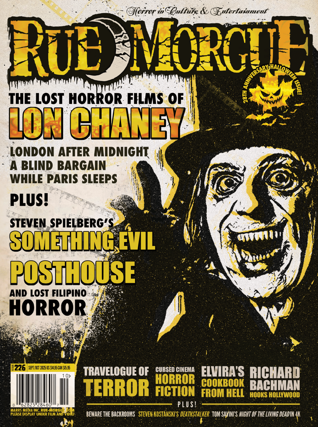 Rue Morgue Magazine #226 SEP/OCT 2025 Halloween Issue
