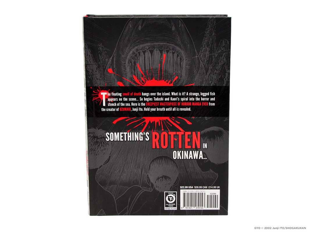 Gyo (2-in-1 Deluxe Edition) by Junji Ito: Hardcover; 400 pages / English