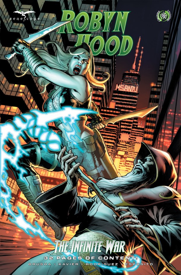 Robyn Hood Infinite War Cover B Marco Santucci