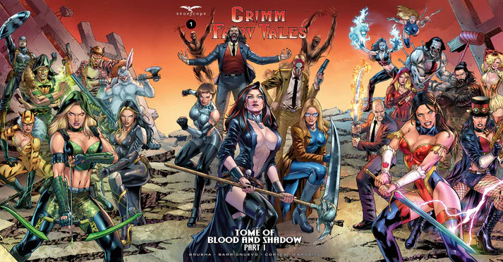 Grimm Fairy Tales (Vol. 3) #1, Tri-Fold Cover I - Igor Vitorino, Grostieta