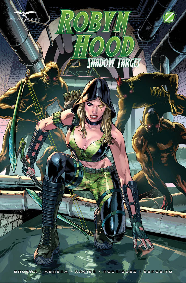Robyn Hood: Shadow Target, Cover B - Igor Vitorino, Ivan Nunes
