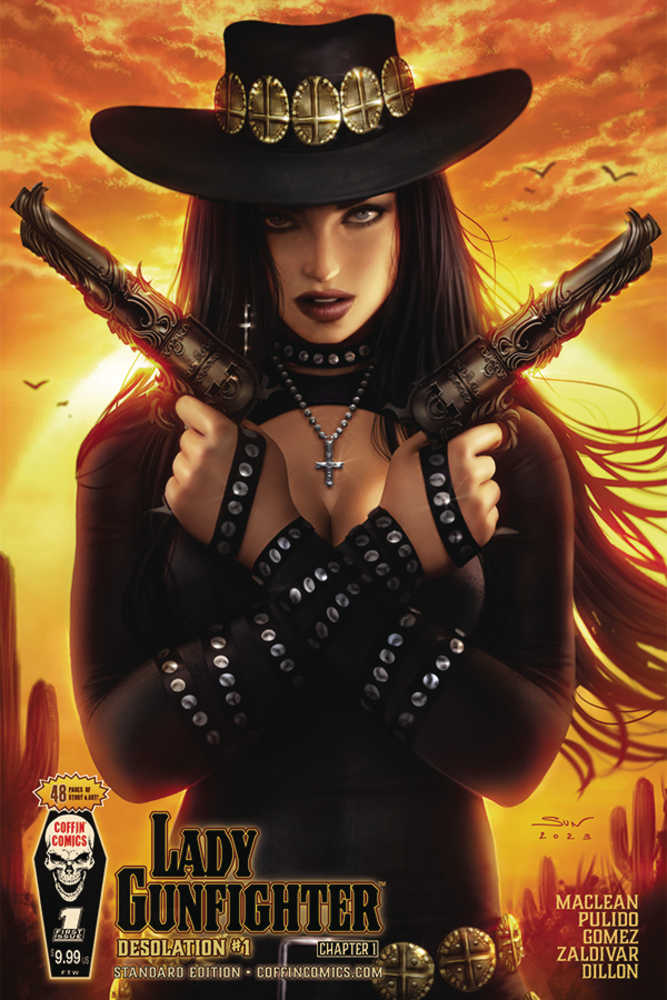 Lady Gunfighter Desolation #1 Cover A - Khamunaki, Comic Shop Standard Edition