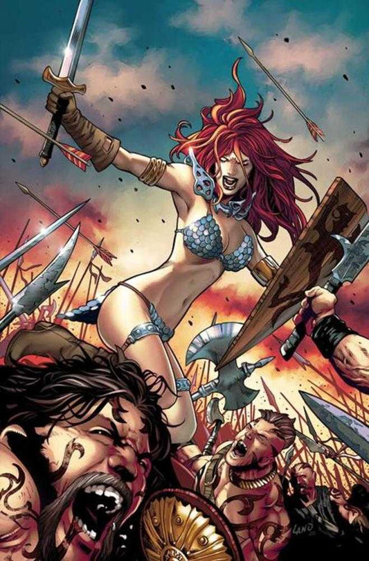 Sonja Reborn #3 Cover G 1 in 10 Greg Land Full Art Variant