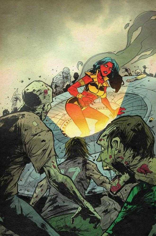 Dienamite Blood Red #2 Cover F 1 in 10 David Cousens Full Art Variant