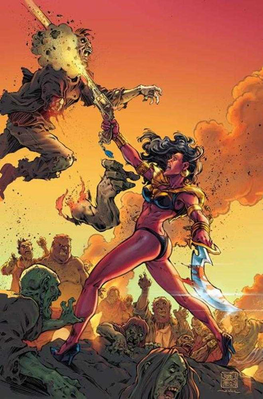 Dienamite Blood Red #2 Cover G Inc 1:15 Roberto Meli Full Art Variant