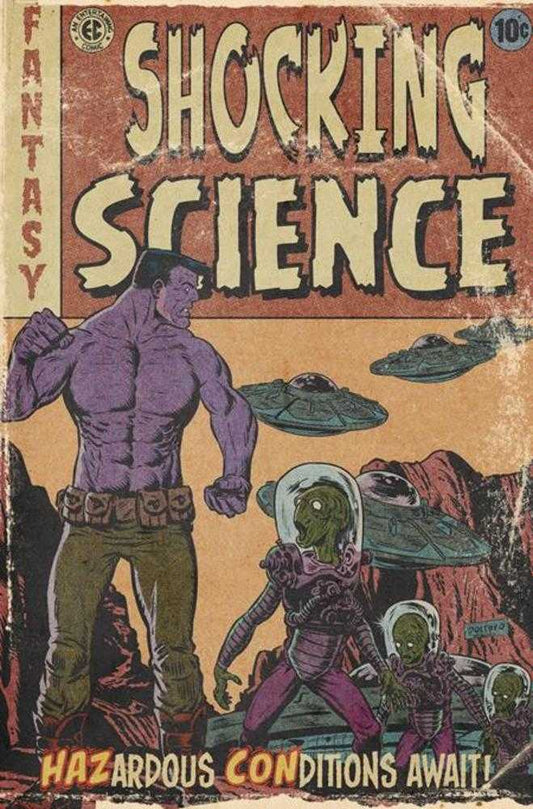 Hazcon #2 (Of 5) Cover B Nik Poliwko Kenney Mesnard EC Monster Homage Variant Limited To 1000