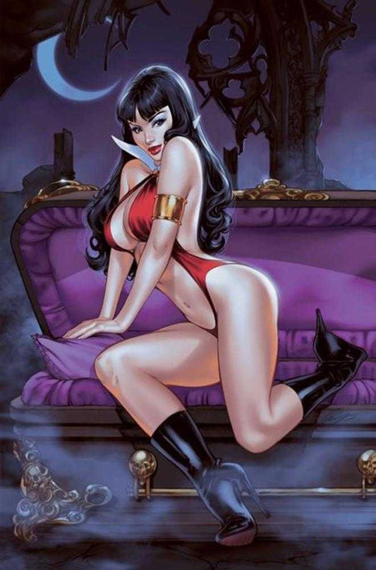 Vampirella #11 Cover H 1 in 10 Elias Chatzoudis Full Art Variant