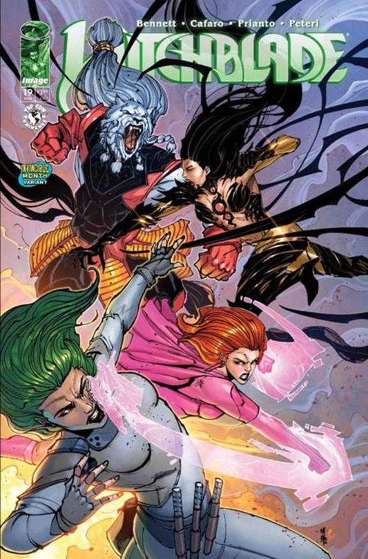 Witchblade #19 Cover E Guiseppe Cafaro & Arif Prianto Invincible Team Up Variant (Mature)