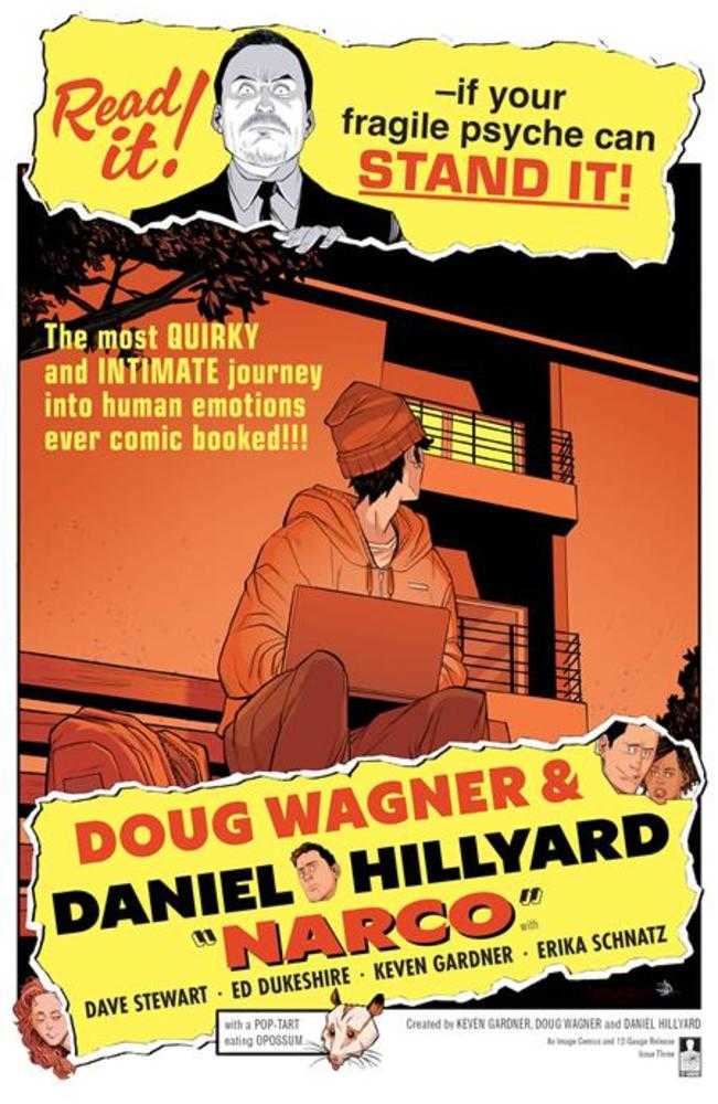 Narco #3 (Of 5) Cover B Daniel Hillyard & Dave Stewart Homage Variant