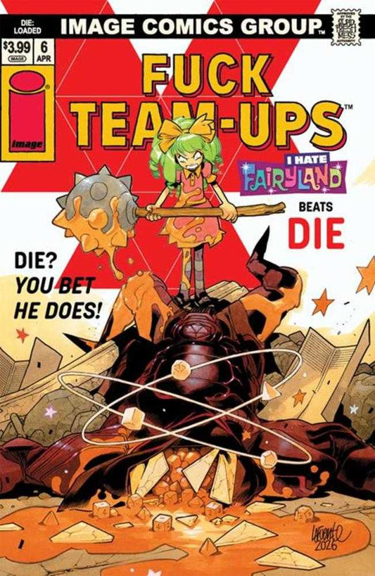Die Loaded #6 Cover D Davide Lafuente I Hate Fairyland Team Up Nsfw Variant (Mature)
