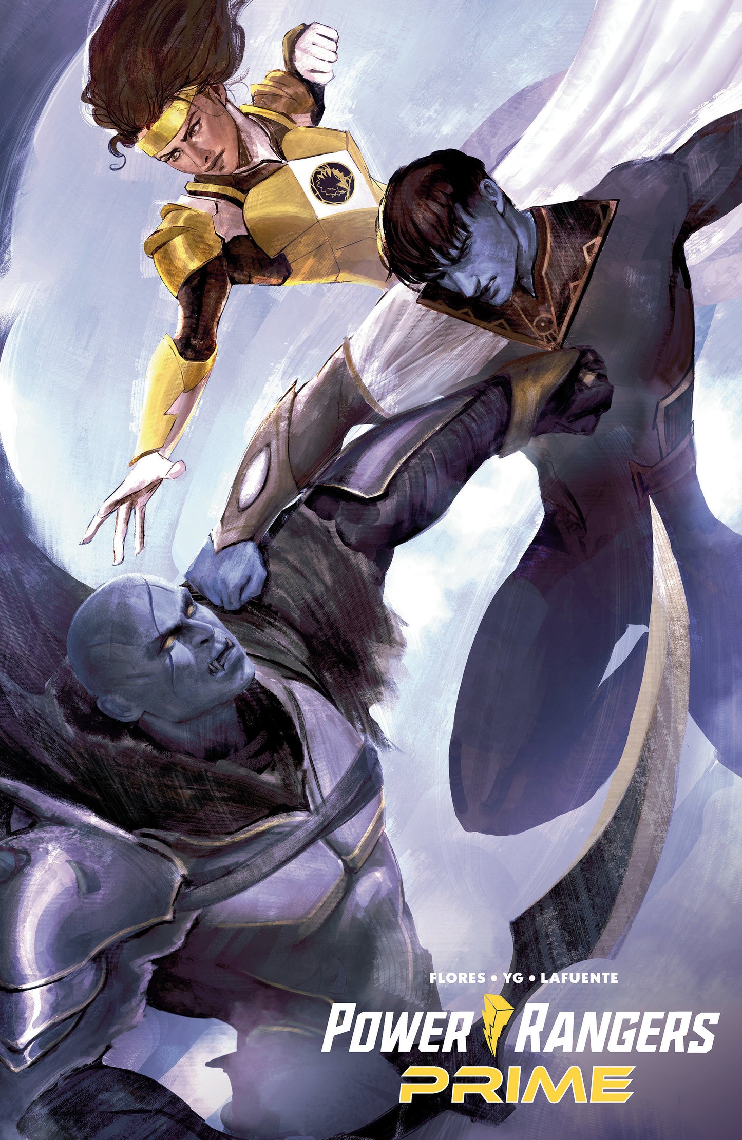 Power Rangers Prime #12 H Foc Reveal Variant (Dressed, Florentino)