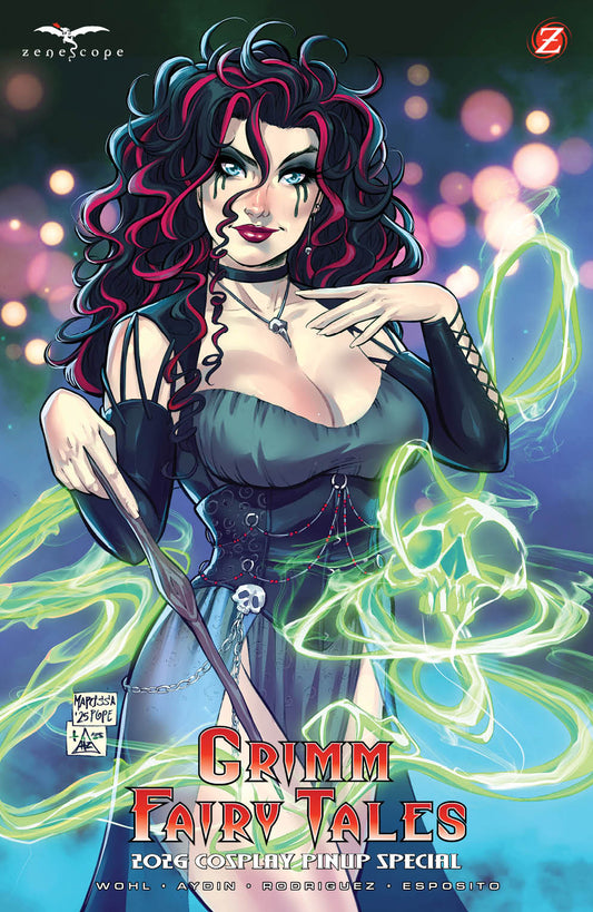 Grimm Fairy Tales 2026 Cosplay Pinup Special, Cover A – Marissa Pope, Hedwin Zaldivar