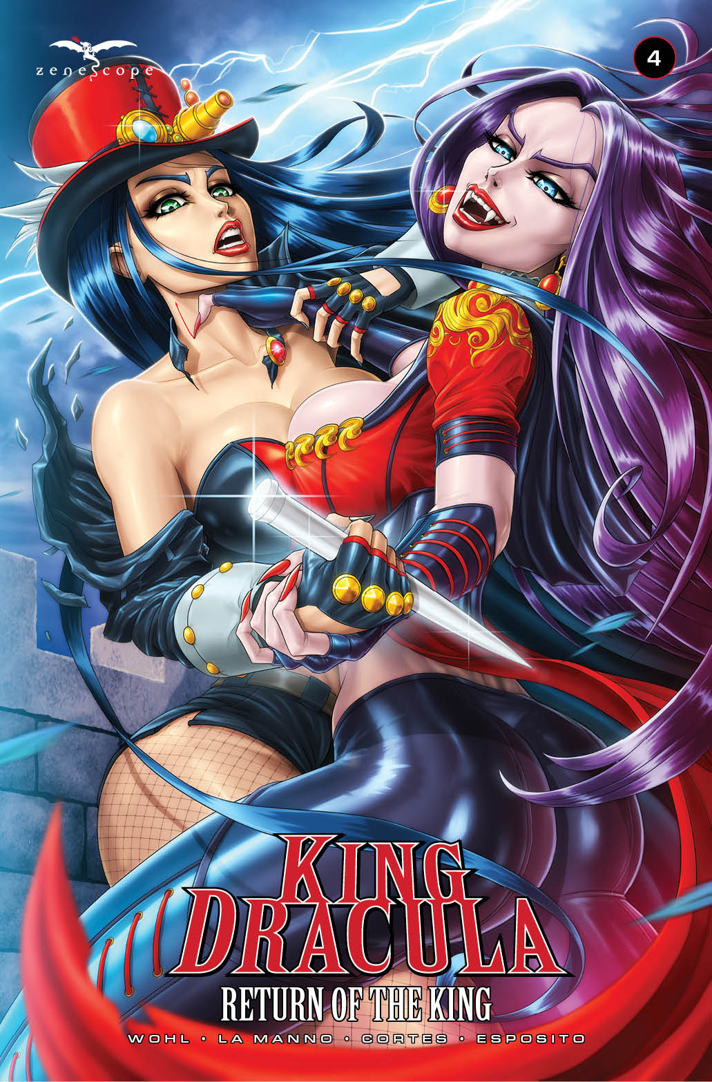 King Dracula #4, Cover B - Cardygrade