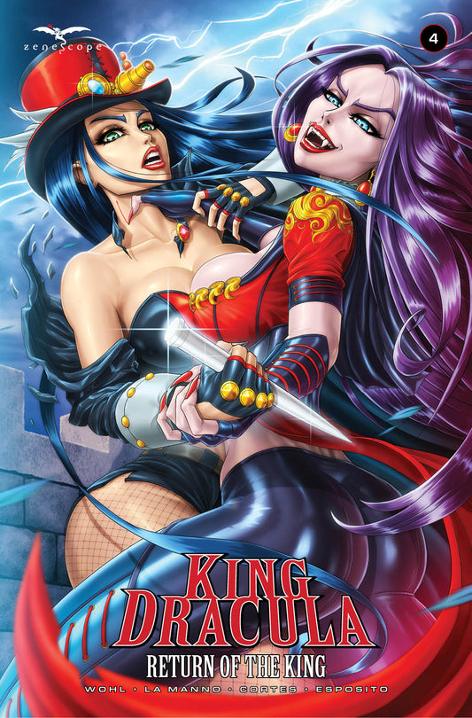 King Dracula #4, Cover B - Cardygrade