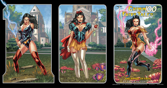 Grimm Fairy Tales #100 Cover J Vitorino Trifold
