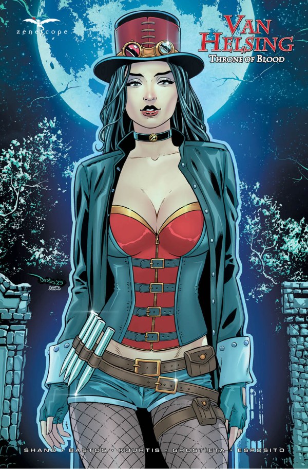 Van Helsing Throne of Blood #1, Cover D - Derlis Santacruz