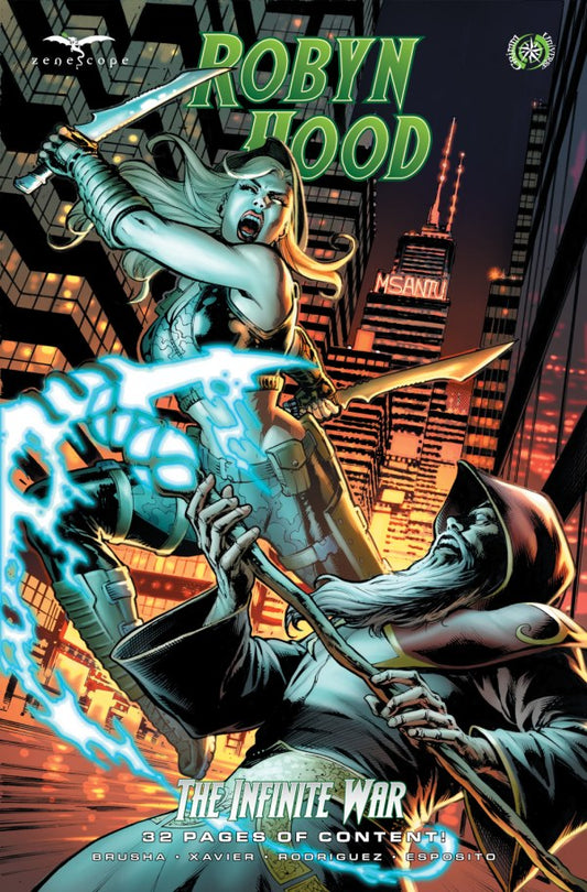 Robyn Hood Infinite War Cover B Marco Santucci