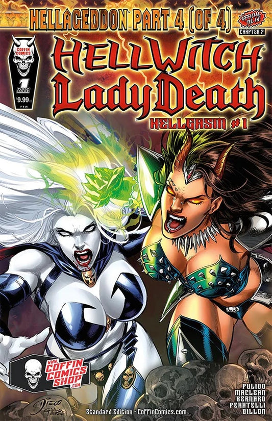 Hellwitch / Lady Death: Hellgasm #1 Comic Shop - Standard Edition