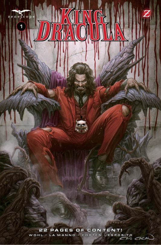 King Dracula #1, Cover A - Caio Cacau