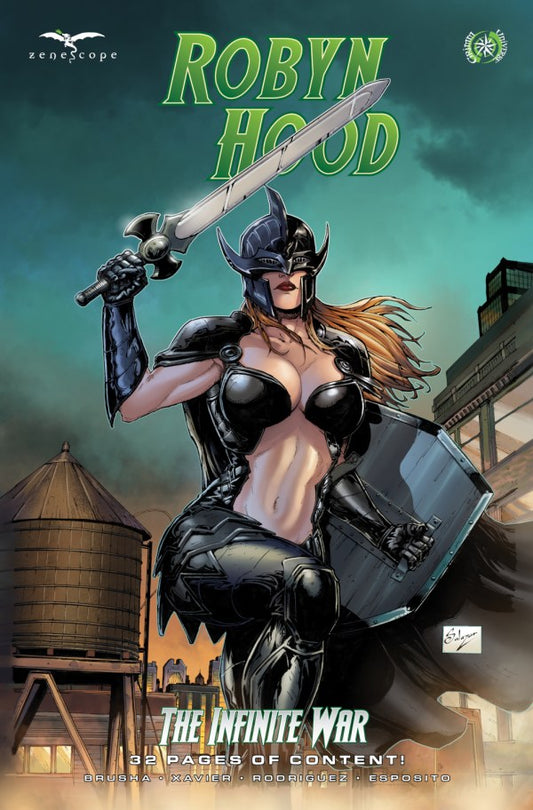 Robyn Hood Infinite War Cover D Edgar Salazar