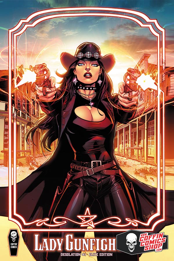 Lady Gunfighter Desolation #1 Spay/Zaldivar Cover, Comic Shop Elite Edition