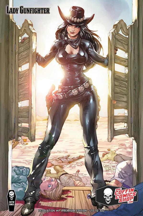 Lady Gunfighter Desolation #1 Cover C - Debalfo/Beredo, Comic Shop Premier Edition