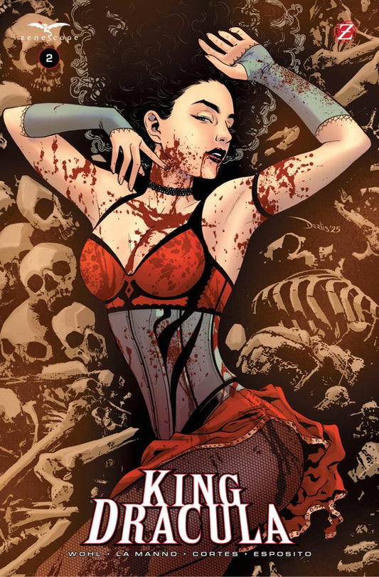 King Dracula #2, Cover D - Derlis Santacruz, Juan Manuel Rodriguez