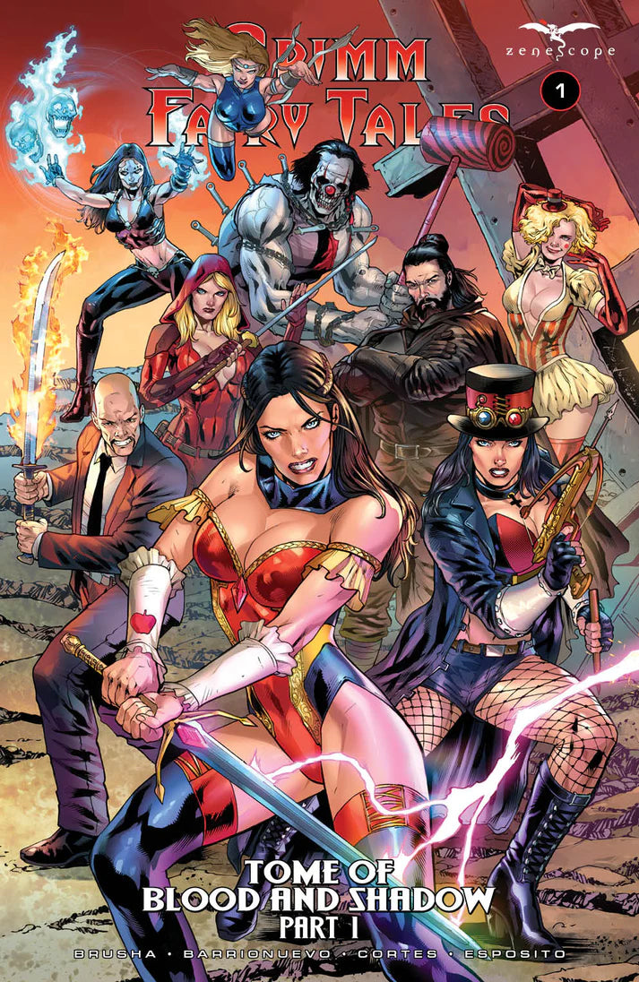 Grimm Fairy Tales (Vol. 3) #1, Connecting Cover H - Igor Vitorino, Grostieta