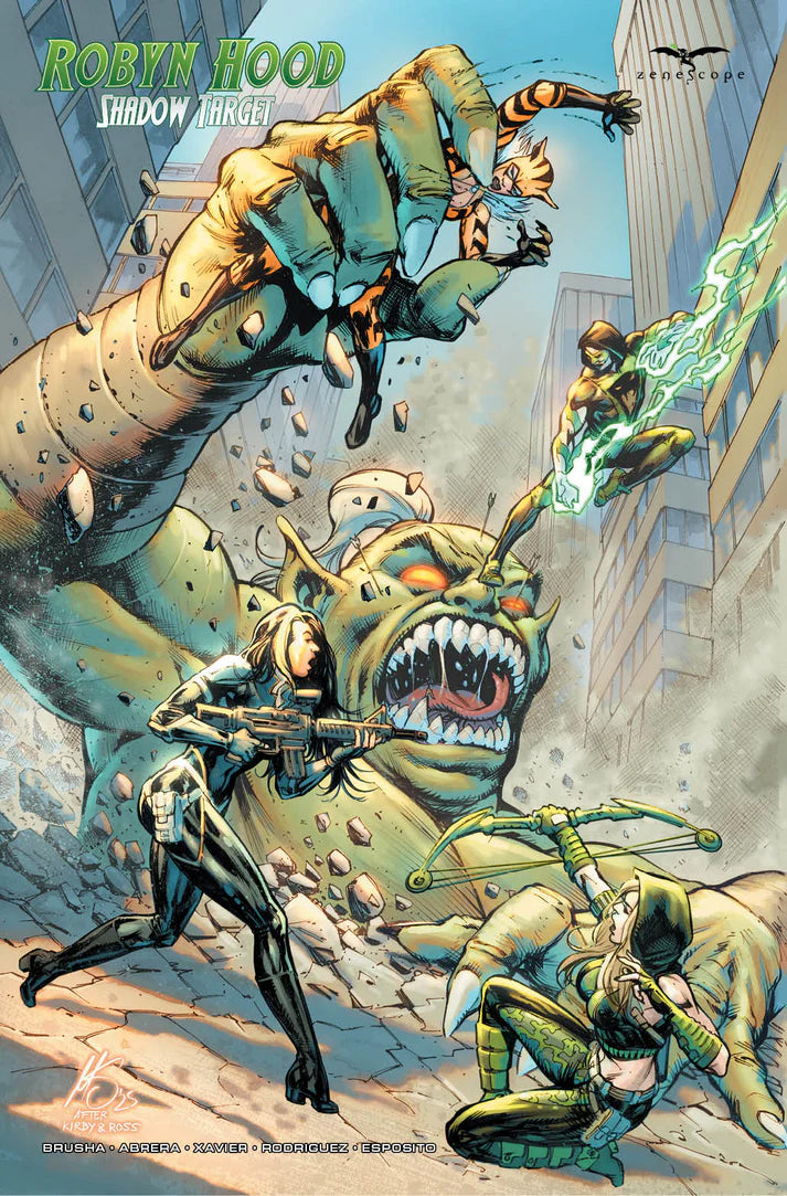 Robyn Hood: Shadow Target, Cover A -  Marco Santucci