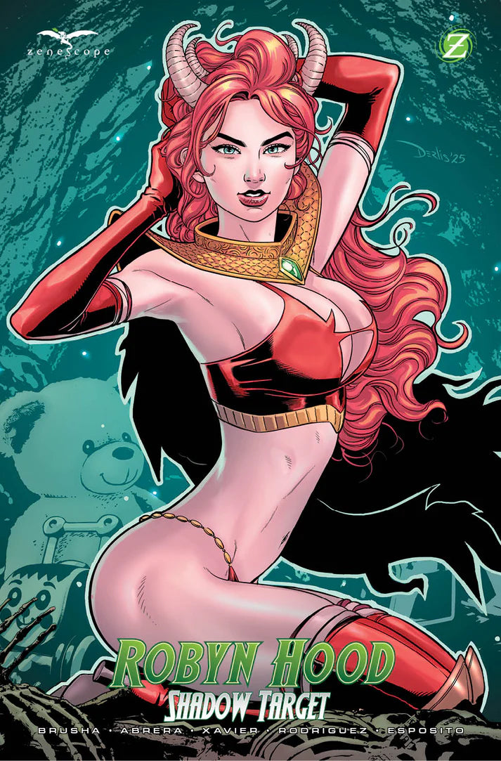 Robyn Hood: Shadow Target, Cover D - Derlis Santacruz, Juan Manuel Rodriguez